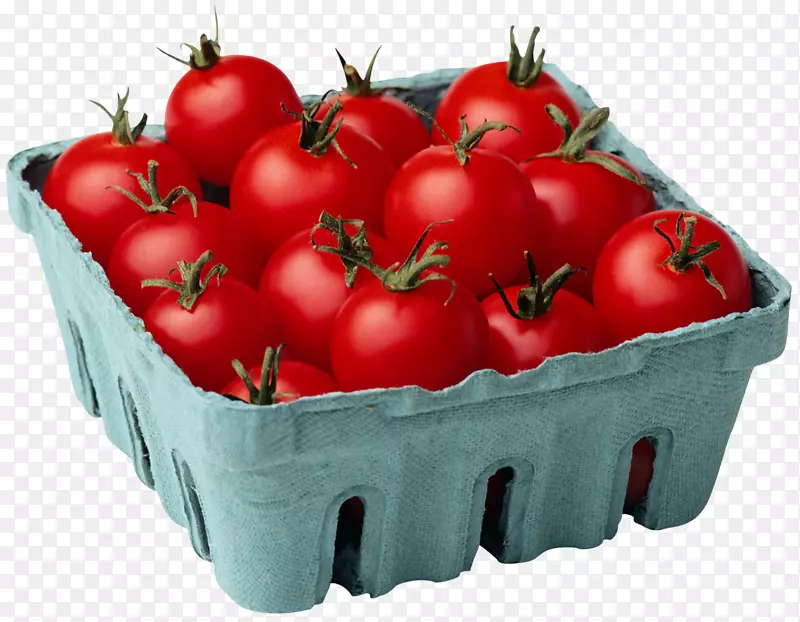 樱桃番茄蔬菜水果剪贴画-红番茄