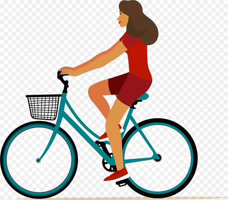 自行车--自行车女孩