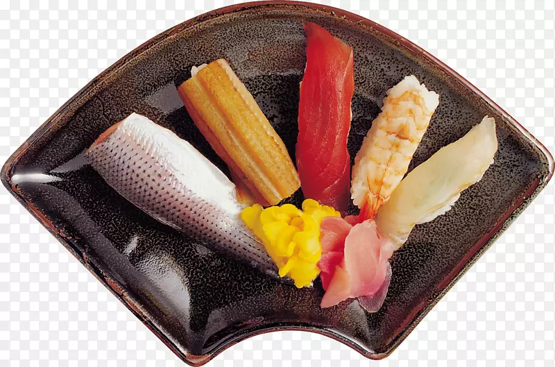 寿司生鱼片日式料理精美寿司摆动