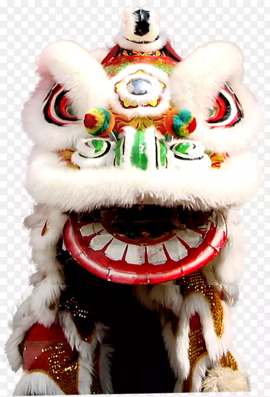 舞狮新年-白狮高清背景图片PNG图片素材下载_图片编号245683-PNG素材网