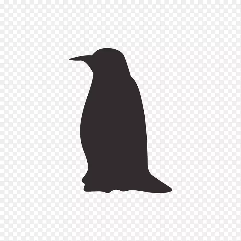 企鹅鸟黑白壁纸-企鹅图案