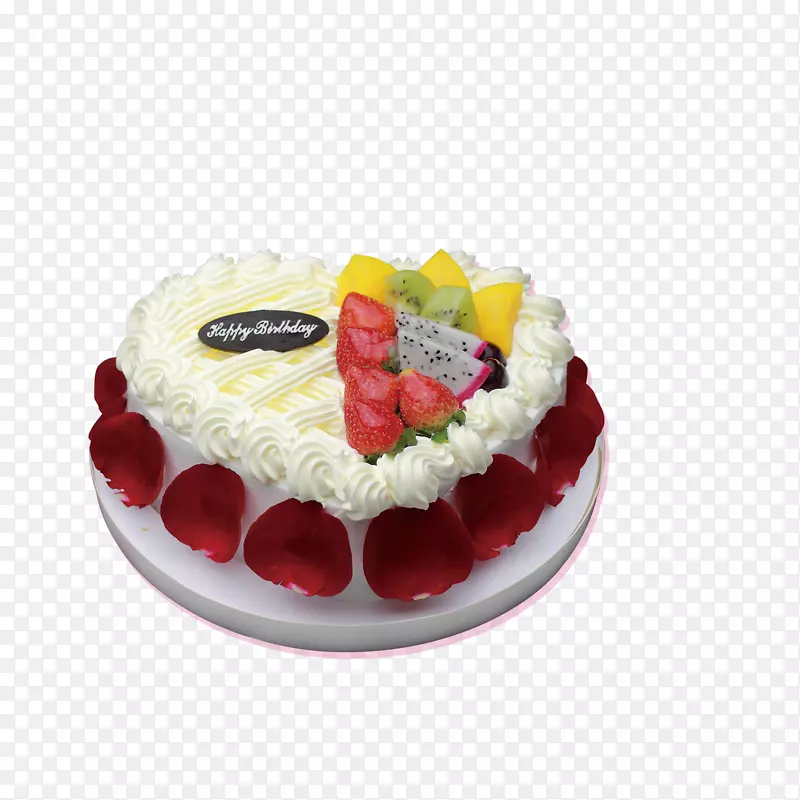 生日蛋糕水果蛋糕巧克力蛋糕小四心形蛋糕