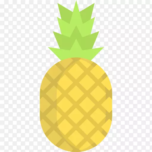 有机食品菠萝卡通水果卡通菠萝