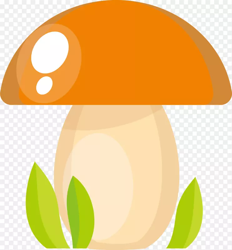 动画剪贴画-蘑菇PNG载体材料