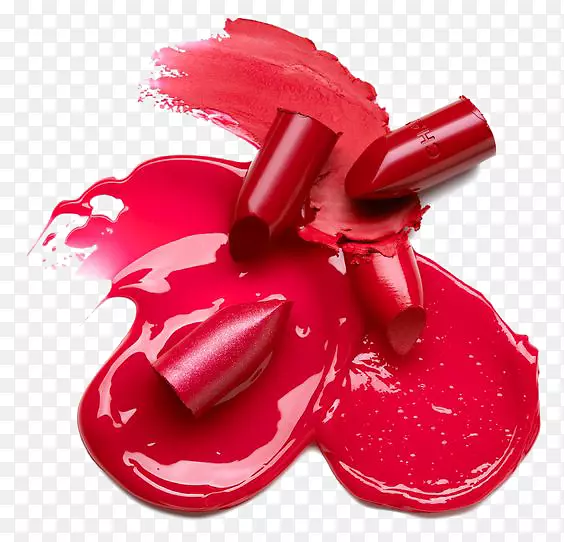 唇膏化妆品基础-口红可扣减元素
