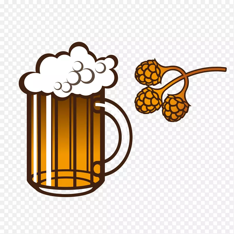啤酒玻璃器皿，苹果酒，啤酒节-啤酒杯
