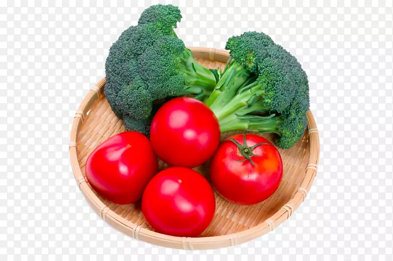 番茄西兰花蔬菜食品.筛番茄