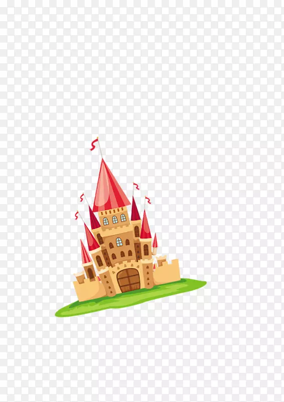 卡通城堡动画插图-卡通城堡