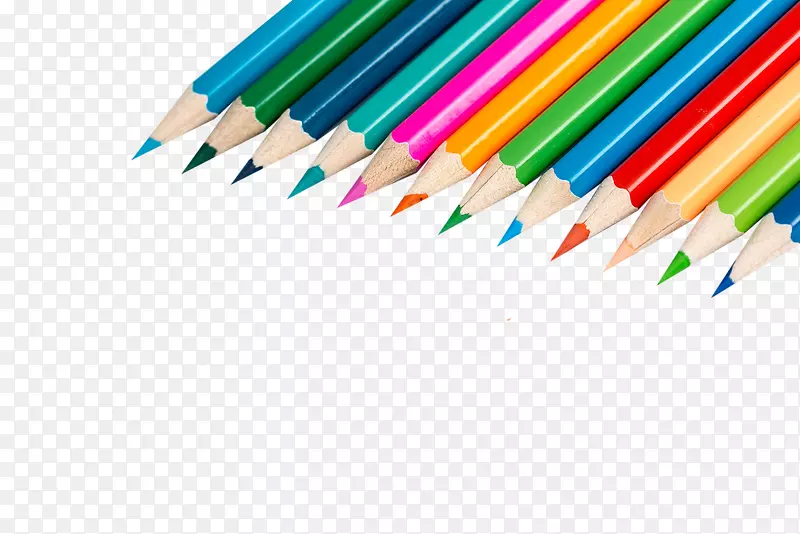 彩色铅笔画笔.彩色铅笔