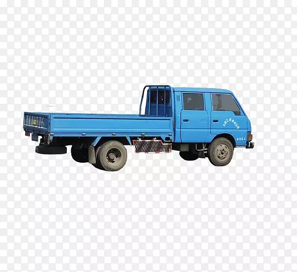 货车-蓝色卡车