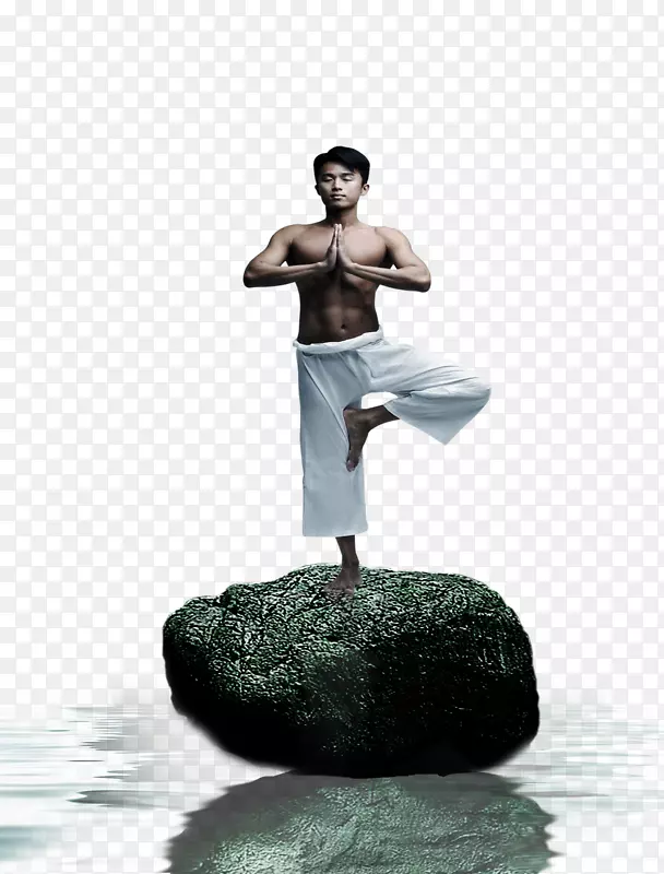 海报传单SPA瑜伽套间-男子瑜伽训练