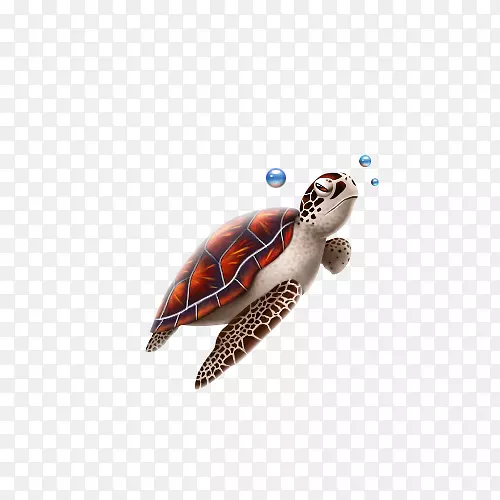 海龟爬行动物图标-免费卡通海龟扣