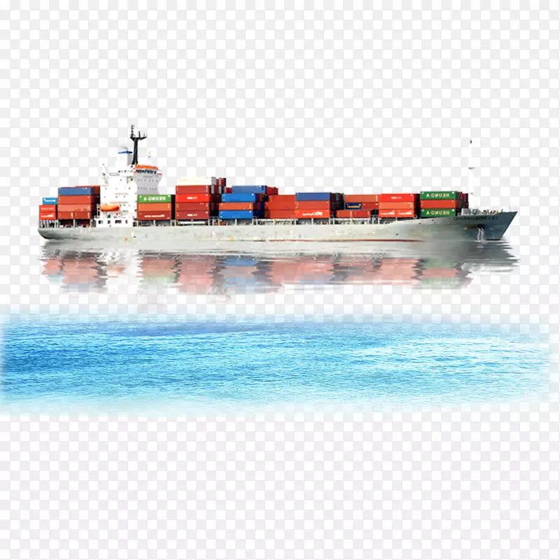 货运运输，货运代理，物流-海上货轮