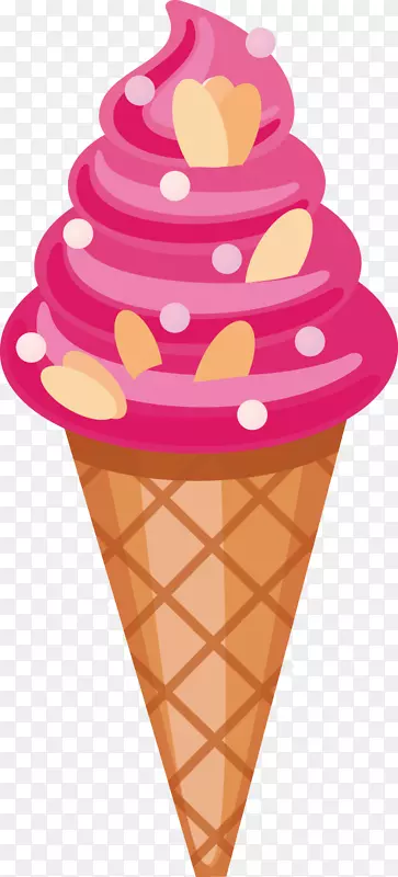 冰淇淋巧克力棒棉花糖果冻豆卡通冰淇淋