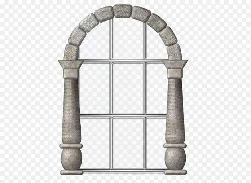 窗拱夹艺术-窗