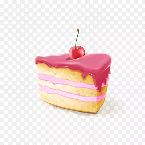 奶油馅蛋糕甜点-奶油三明治蛋糕