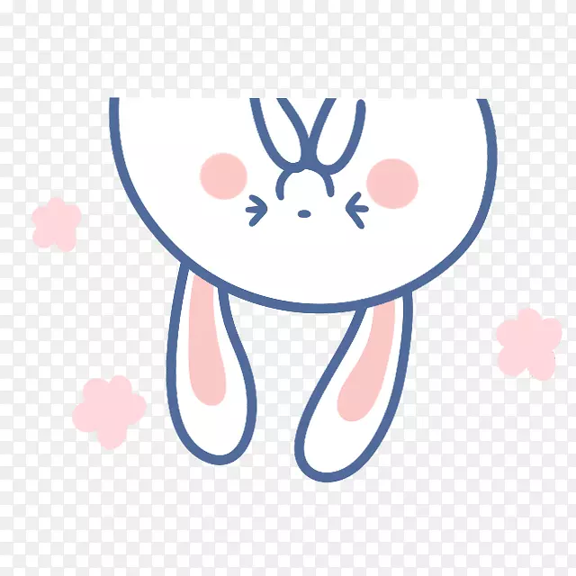 欧洲兔子插图-卡通兔