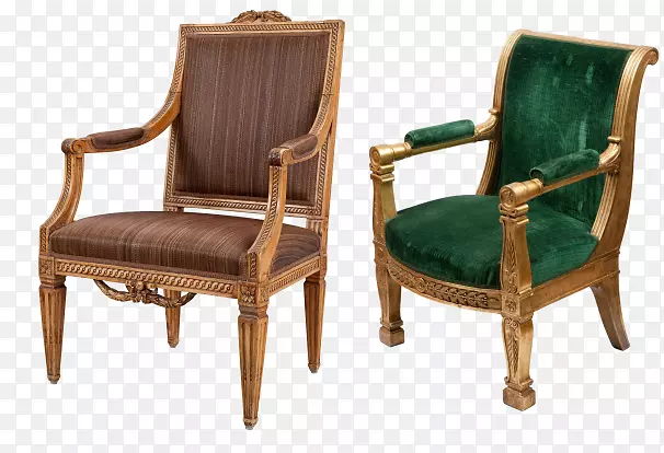 Eames躺椅剪贴画木椅