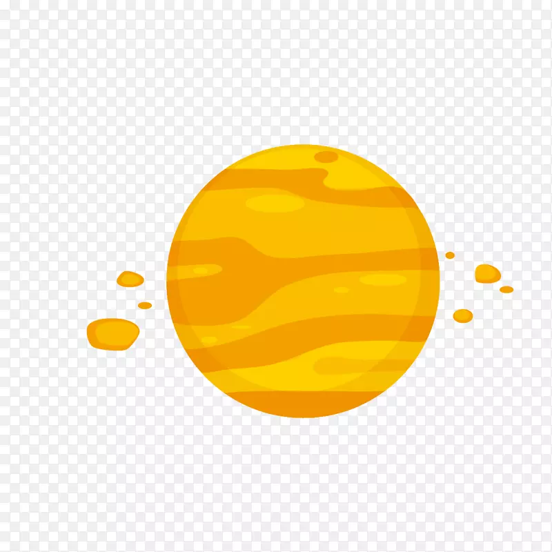 插图-卡通宇宙行星