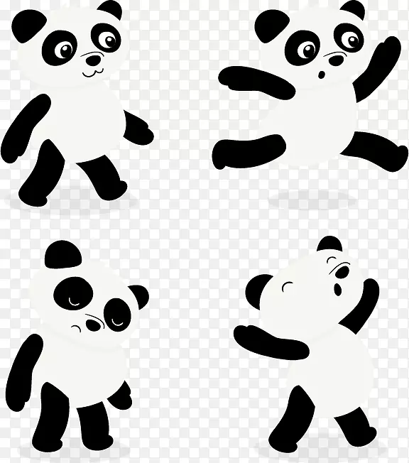 大熊猫熊-图4卡通熊猫