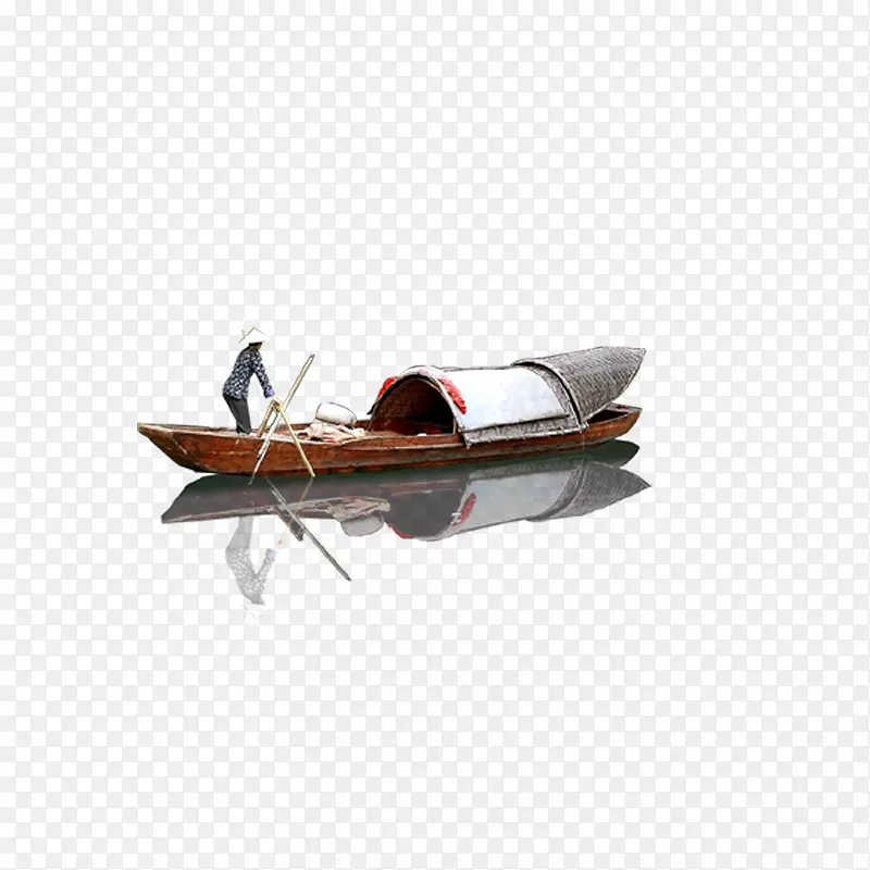 塘湖船标志-划船