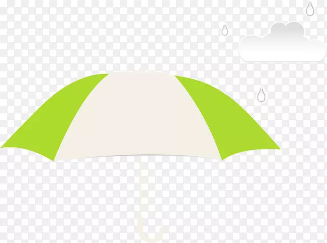 品牌绿色图案-雨云