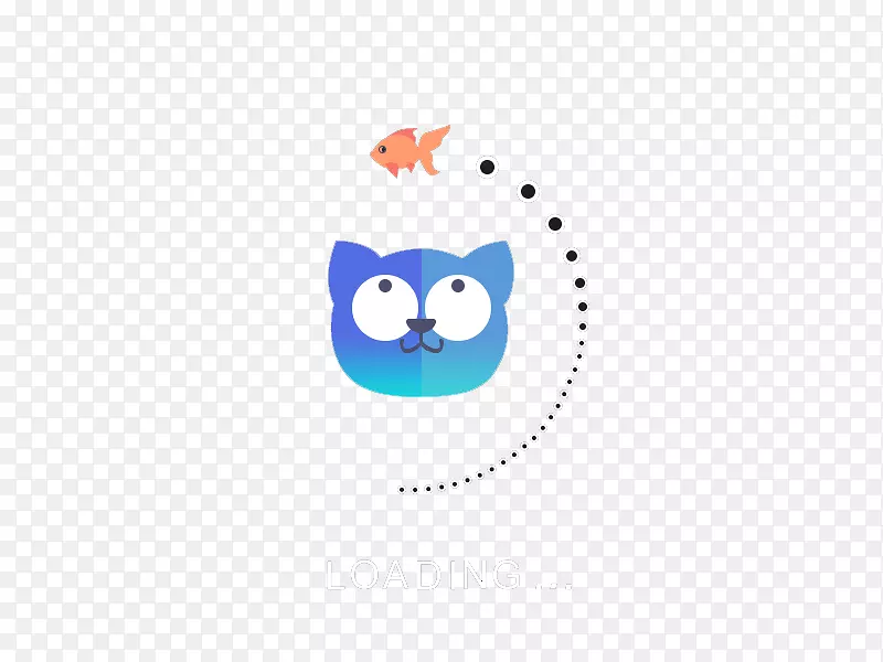 标志图案-小猫和鱼装载图