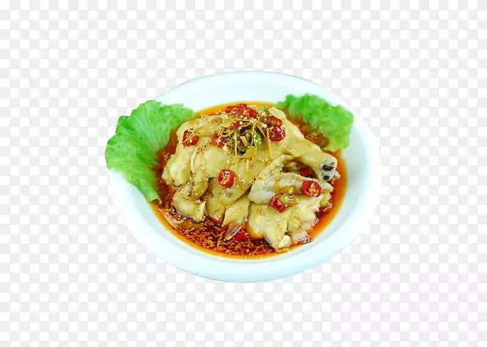 泰国菜素食菜谱蘸酱麻辣蒸鸭白水