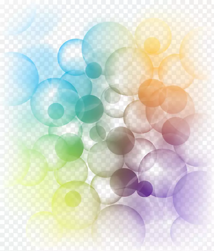 泡沫-五颜六色的新鲜气泡
