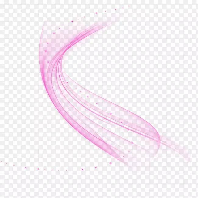 图案-紫色曲线光效应元件