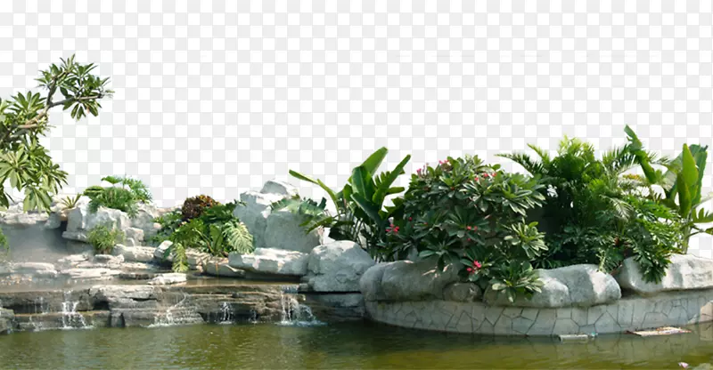 花园创意下载-湖山丹元林资料