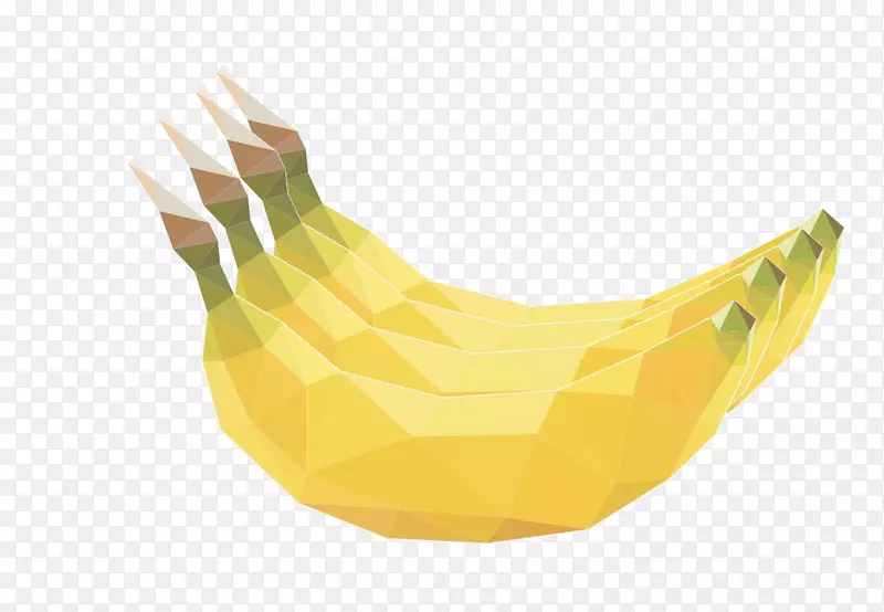 黄色喙图-香蕉花叶