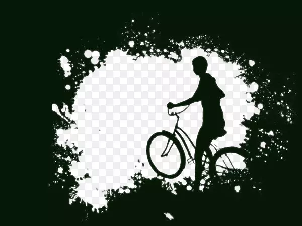 自行车黑白自行车免费下载黑白自行车扣材料