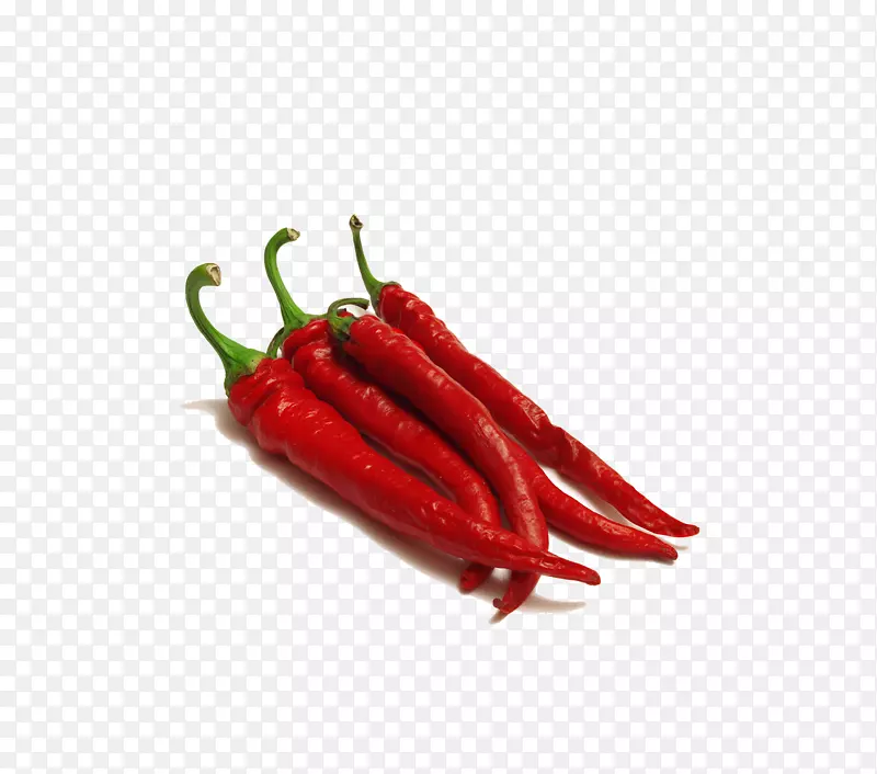 卡宴辣椒(辣椒)食品菜肴新鲜的红辣椒能产生高分辨率的图像。