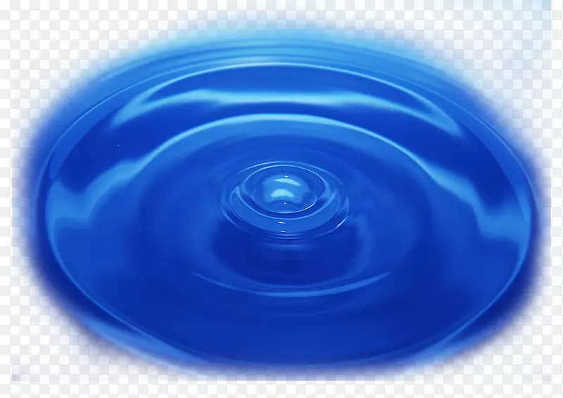 蓝色设计师谷歌图片-蓝色圆环光环
