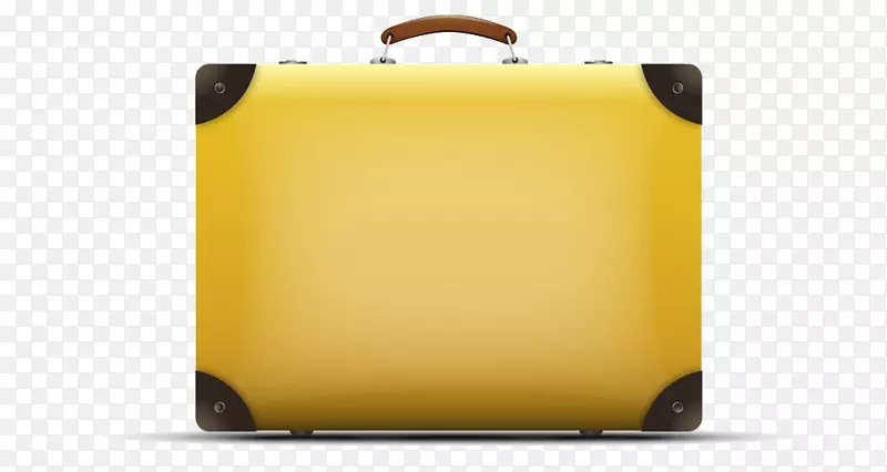 手提箱-黄色行李箱