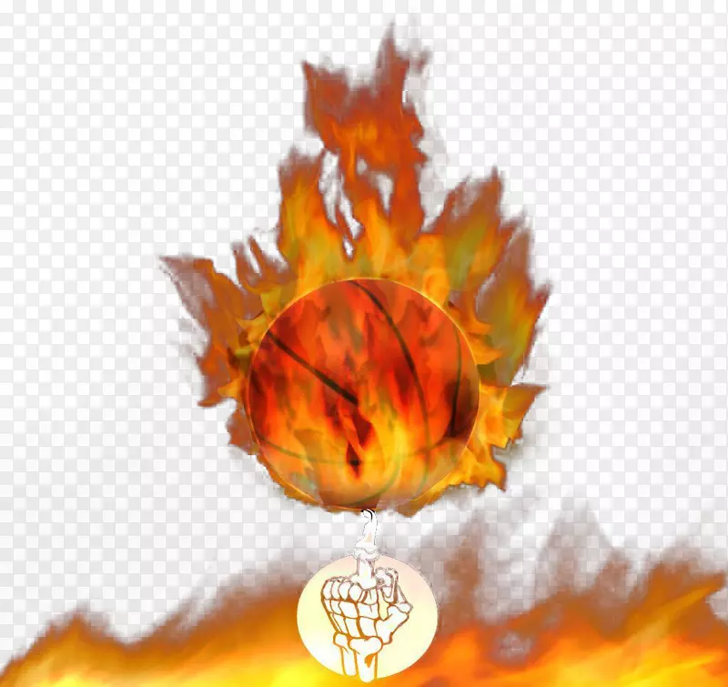 篮球火焰运动下载-纹理篮球火焰