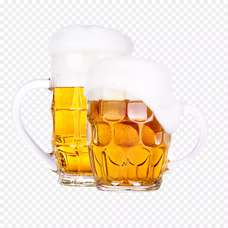 啤酒玻璃器皿汉堡包存货摄影剪贴画创意啤酒