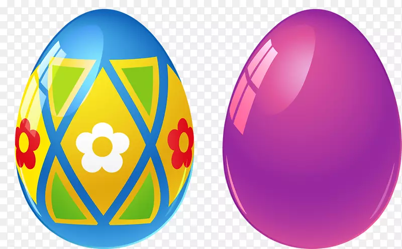 复活节彩蛋剪贴画-假日彩蛋