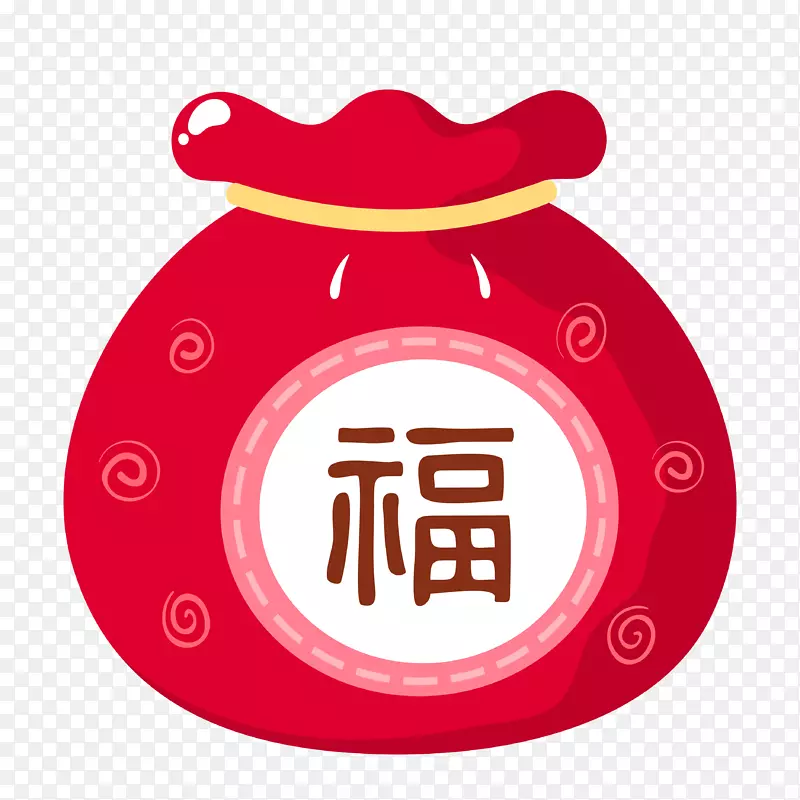福库布库纸袋-[免费扣料]红色风袋
