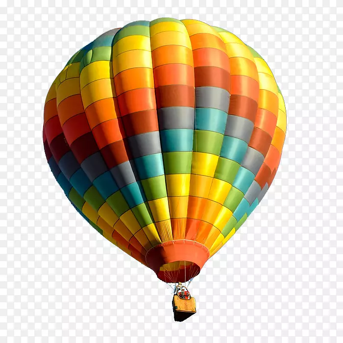 明登飞行热气球贺卡-热气球