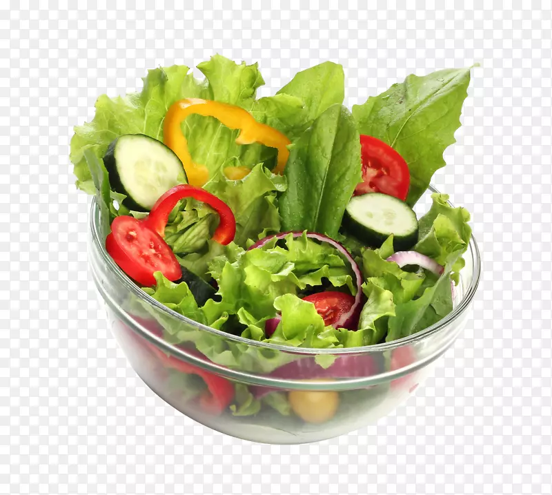 沙拉蔬菜碗健康饮食蔬菜沙拉碗