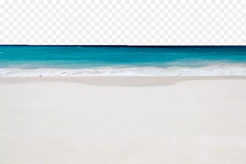 海天绿松石-蓝色海滩