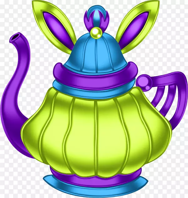 茶壶夹艺术-兔水瓶
