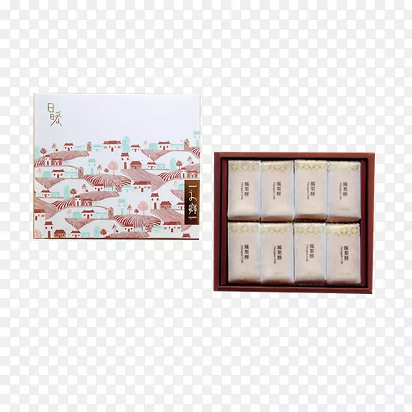 纸的包装和标签-樱桃饼干的包装设计