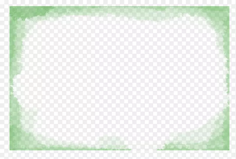 绿角广场公司图案油墨精美的矩形文本框边框
