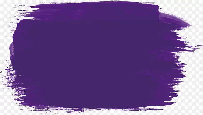 海报插图-紫色粉刷效果