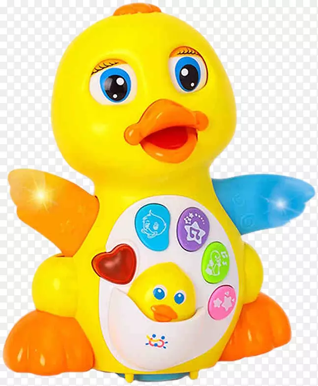 鸭子玩具婴儿秋千可爱的黄色小鸭子玩具