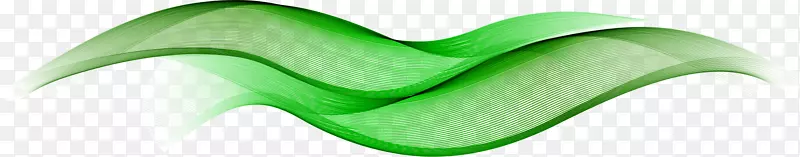 叶绿色字体-绿色软线