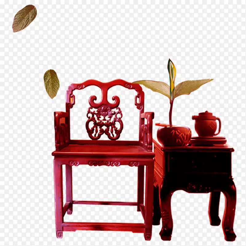 家具下载椅子图标-红色椅子